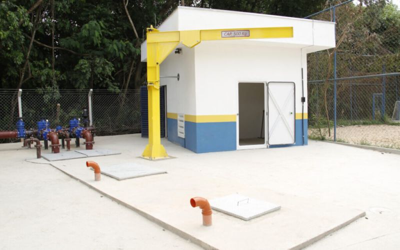 Estaciones elevadoras de aguas residuales en el municipio de Jaguariúna – SP